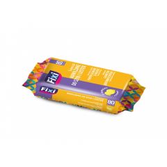 Servetele Presto Finish Clinex Cif Fixi LOCALE Prima Soft, FIXI servetele umede pentru sticla si oglinzi, 80 buc/pachet, miros de lamaie - vectordirect.ro