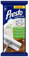 Servetele Presto Finish Clinex Cif Fixi LOCALE Prima Soft, Servetele umede pentru toate tipurile de pardoseli,  16 buc/pachet, Presto - vectordirect.ro