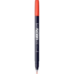 Stilouri & Seturi caligrafie, Marker Caligrafic Hard Small Writing Tombow Fudenosuke Vivid 28 Orange - vectordirect.ro