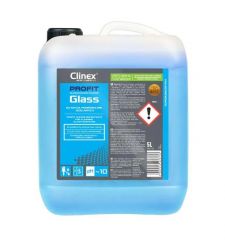 Clinex, CLINEX PROFIT Glass, 5 litri, solutie superconcentrata, pentru curatat suprafete si obiecte din stic - vectordirect.ro