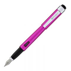 Stilouri Silka Diplomat Parker, Stilou DIPLOMAT Magnum, cu penita F, din otel inoxidabil - hot pink - vectordirect.ro