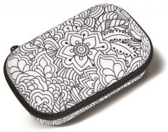 Zipit, Penar cu fermoar, ZIPIT Color In Storage box - Leaves - vectordirect.ro