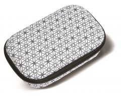 Zipit, Penar cu fermoar, ZIPIT Color In Storage box - Small Flowers - vectordirect.ro