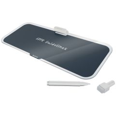 Table magnetice din sticla, Tabla LEITZ Cosy, sticla, pentru birou, marker inclus, gri antracit - vectordirect.ro