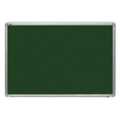 Table de scris cu creta, Tabla magnetica scolara, verde 120x240 cm, cu rama din aluminiu Optima - vectordirect.ro