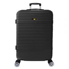 Trolere mici, Troler mic cabina avion CATERPILLAR V Power Alexa, 20 inch,38 x 20 x 55 cm (Lxlxh), 38L, material ABS - negru - vectordirect.ro