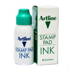 Cutii arhivare, alonje Djois Probeco Artline Leitz, Tus ARTLINE, pentru stampile, 50ml - verde - vectordirect.ro