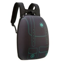 Rechizite scolare Alpino Zipit, Rucsac ZIPIT Shell - negru cu buzunare verzi - vectordirect.ro