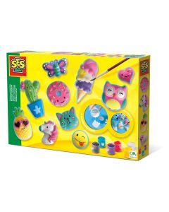 Set creativ mulaj si pictura - Figurine colorate