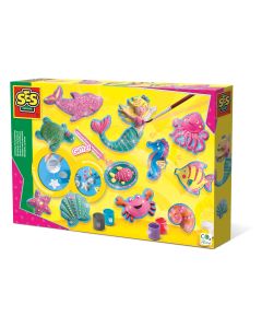 Set creativ mulaj si pictura - Figurine ocean