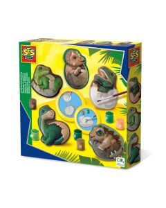 Set creativ mulaj si pictura - Dinozauri pui in oua