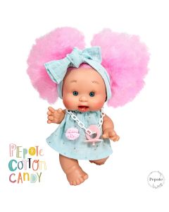 Papusa Nines D'Onil, Colectia Candy, cu miros de vanilie, 26 cm (2024) 3 - Papusa Candy cu par roz