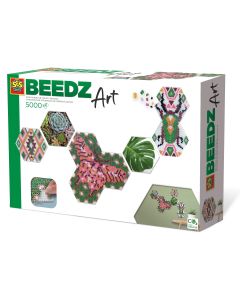 Set margele de calcat Beedz Art - Botanica cu placi hexagonale