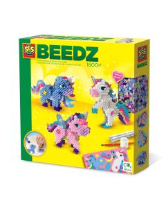 Set creativ - Tablou margele de calcat - Unicorni