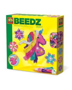 Set creativ Beedz - Margele de calcat Unicorn cu coama