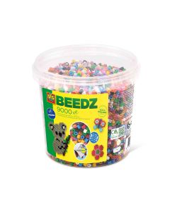 Set margele de calcat culori mixte Beedz, in galeata 9000 bucati