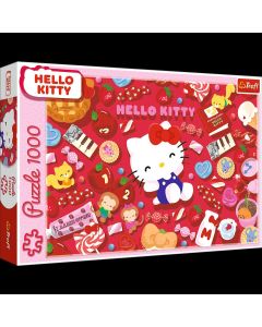 PUZZLE TREFL 1000 HELLO KITTY