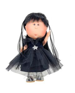 Papusa Nines D'Onil, Mia Black Wednesday, cu miros de vanilie, 30 cm