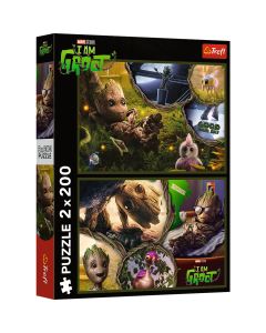 PUZZLE TREFL 2X200 MARVEL EU SUNT GROOT