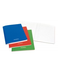 Caiet A5, 36 file - 80g/mp, liniat stanga, coperta carton laminat, AURORA - dictando
