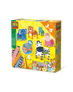 Set creativ - Animale din benzi de hartie