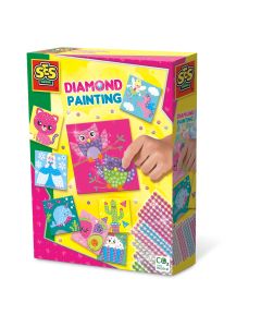 Set creativ copii - Decorare picturi cu diamante autoadezive