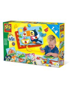 My first - Set creativ mozaic cu butoni mari