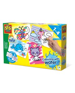My first - Coloreaza cu apa animale fantasy