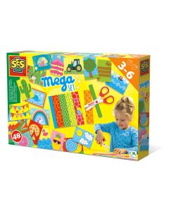 Set creativ - Invat sa folosesc foarfeca set mare