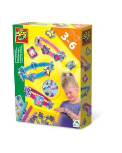 Set creativ pentru copii - Decorare bratari cu pandantive