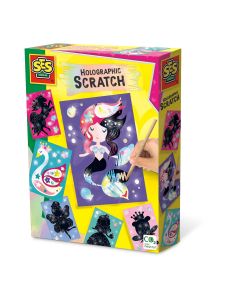 Set de razuit pentru copii - Planse holografice cu basme