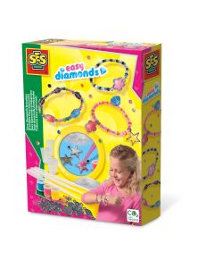 Set creativ pentru copii - - Bratari cu margele si diamante