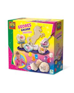 Set de pictat geode pentru copii cu suport unicorn