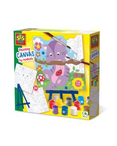 Set creativ - Pictura pe numere Animale de companie (3 panze)