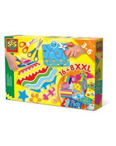 Set creativ copii - Invat sa folosesc foarfeca XXL