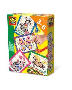 Set creativ copii - Invat broderie