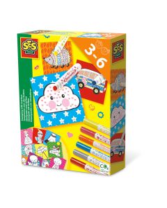 Set creativ - Stampilam cu markere