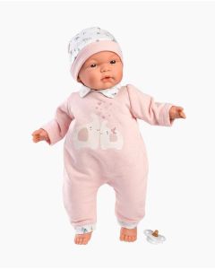 Papusa Llorens, Joelle, imbracaminte roz, 38 cm EK13848