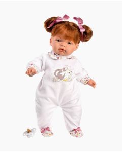 Papusa Llorens, Joelle, cu par roscat, 38 cm EK13854