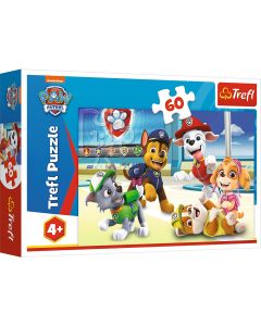 PUZZLE TREFL 60 PATRULA CATELUSILOR IN LUMEA CATEILOR