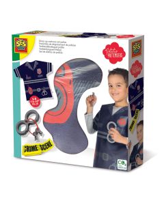 Costum de politist de jucarie cu accesorii pentru copii