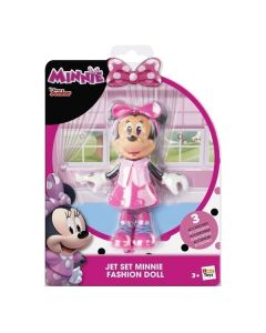 Disney Minnie Mickey - Papusa fashion, Calatorie distractiva si eleganta