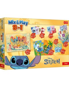 TREFL DISNEY STITCH SET DE JOCURI MIX AND PLAY 8IN1