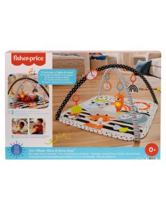 FISHER PRICE SALTEA MUZICALA 3 IN 1 CU CENTRU DE ACTIVITATI