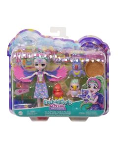 ENCHANTIMALS CITY TAILS MAIN STREET FAMILIA FILIEI FINCH