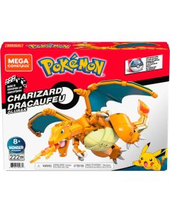 POKEMON MEGA CONSTRUX CHARIZARD DRACAUFEU GLURAK