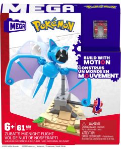 POKEMON MEGA SET DE CONSTRUCTIE ZBORUL DE NOAPTE AL ZUBAT