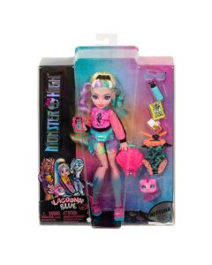 MONSTER HIGH PAPUSA LAGOONA BLUE CU ANIMALUT SI ACCESORII