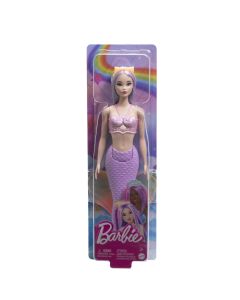 BARBIE DREAMTOPIA PAPUSA SIRENA CU PAR MOV SI COADA MOV