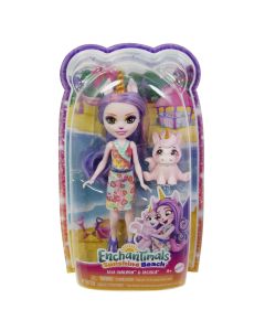 ENCHANTIMALS PAPUSI SI ANIMALUTE ULIA UNICORN SI PACIFICA